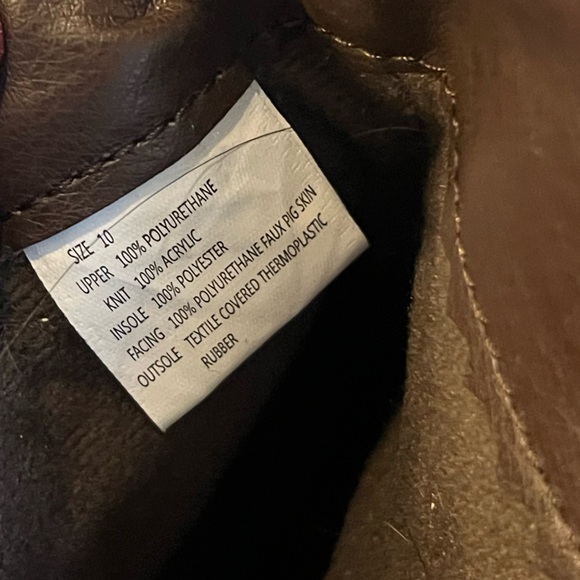 Muk Luks Women's Karlie Boots in dark brown- size 10 - Picture 4 of 6